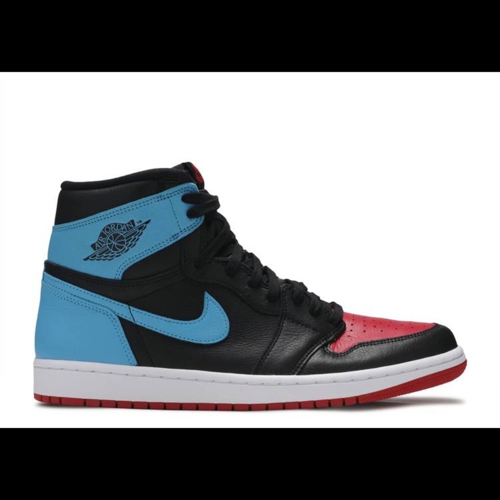 Air Jordan 1 High OG Black/Powder Blue/Gym Red